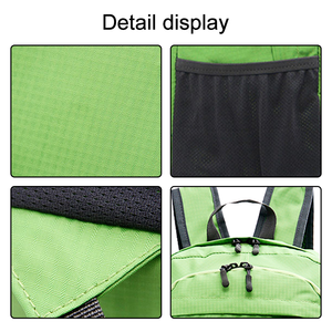 Promotion <span class=keywords><strong>Sac</strong></span> à <span class=keywords><strong>dos</strong></span> pliable léger en polyester pour la randonnée, personnalisable avec logo, pour hommes et femmes, idéal pour la gym et les voyages - Product Image 3