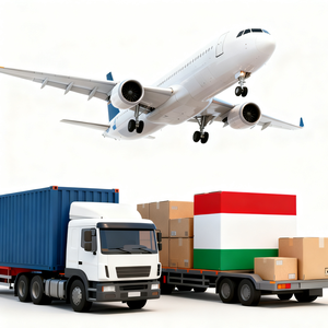 Internationale expediteur luchtvracht+express via CA/MU/LH/KL DDP <span class=keywords><strong>transport</strong></span> China naar Hongarije met verzekering en 8-13 dagen transit - Product Image 1