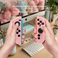 Casing Controller Switch 2, Bahan TPU Matte Frosted, Pelindung Gagang, Tekstur Terpisah, Stok Pabrik, Asal Cina