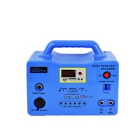 Cargador Solar portátil para exteriores, batería de respaldo de emergencia de 50W, Banco de energía Solar con reproductor de música