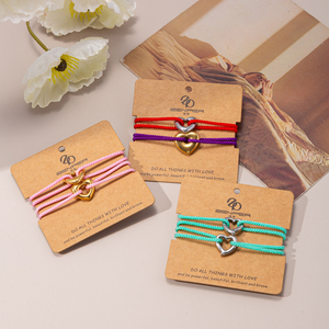 Bracelet en acier inoxydable fait main pour femme, style bohème, plage, surf, avec breloques vague et corde, et ensemble de donuts en quartz rose - Product Image 4