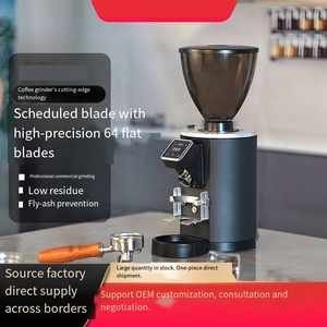 Moulin à <span class=keywords><strong>café</strong></span> électrique <span class=keywords><strong>en</strong></span> acier inoxydable de 64 mm avec écran tactile - Product Image 3