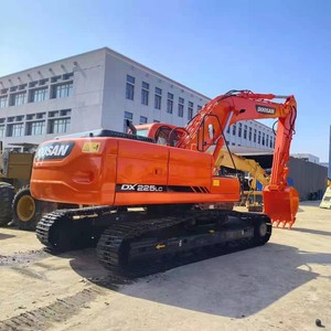 Excavatrice sur chenilles Doosan 225LC d'occasion, 22 tonnes, modèle Doosan DX225LC, d'origine coréenne, matériel de construction à vendre - Product Image 1