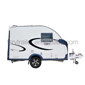Tùy chỉnh kết thúc <span class=keywords><strong>towable</strong></span> Tiny Motorhome <span class=keywords><strong>RV</strong></span> nhà di động đường phố Caravan Camper Trailer xe di động Trailer cho cắm trại - Product Image 3