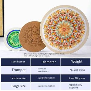 Stream Drum Niche Instrument de percussion ethnique Simulateur de son de ruisseau naturel Instrument de thérapie musicale Compact et portable - Product Image 4