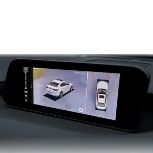 Sinjet 360 degrés caméra vue d'oiseau système de sécurité de stationnement enregistrement d'écran d'origine 3D voiture Dash Cam pour Mazda cx-30