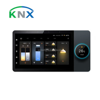 8 InchTuya Bluetooth WiFi con Zigbee Gateway amplificador de pared Panel de Control de hogar inteligente Control de música y luz de fondo para el hogar