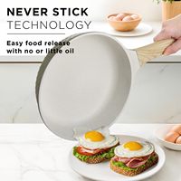 Lot de 10 ustensiles de cuisson en céramique à induction, motif tissé, en aluminium moulé sous pression, antiadhésifs, pour la cuisson - Vente en gros usine
