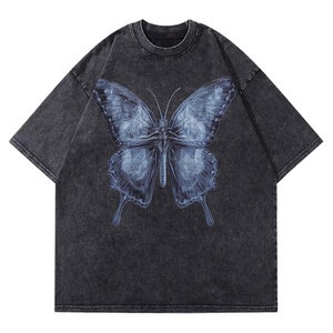 Camiseta personalizada de lujo OEM, camisetas gráficas de gran tamaño con estampado de pantalla de alta calidad, camiseta personalizada para ropa de calle - Product Image 1