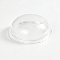 Abat-jour en verre transparent vintage pour luminaire de plafond, couvercle en verre pressé pour l'éclairage des projets de restaurants et d'hôtels