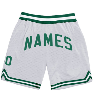 Shorts de basketball respirants à séchage rapide en maille polyester avec logo personnalisé de la marque Athletic Works pour hommes, imprimés et dotés d'une poche latérale - Product Image 2