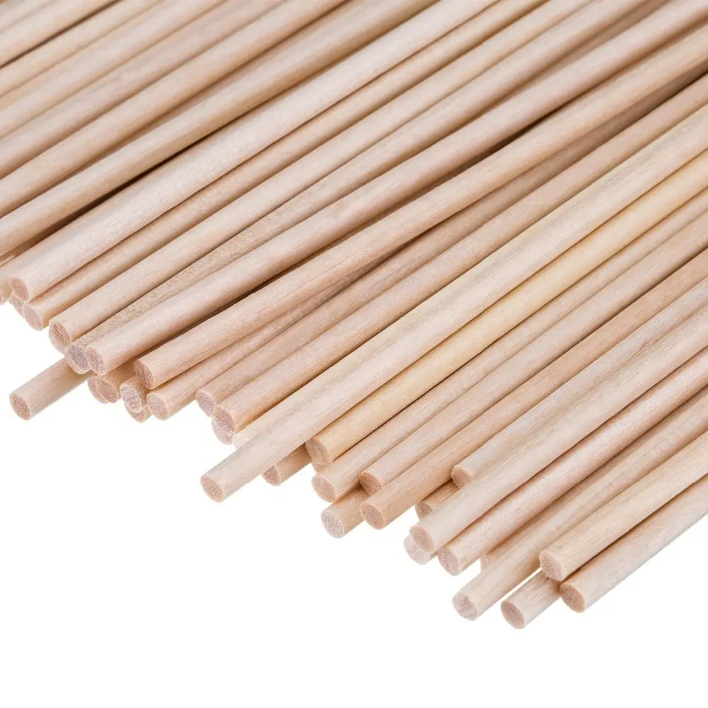 Commercio all'ingrosso di legno di legno bastoni rotondi ice cream sticks