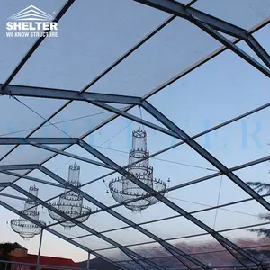 High Quality Luxury Transparent Outdoor Clear Top Event Tent For Sale