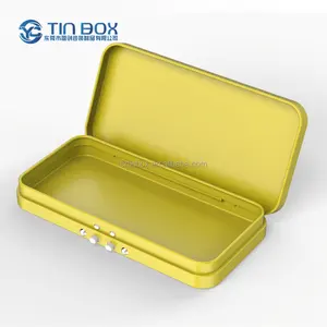 Mini Tin 110MM Exquisite Portable Case Reusable Stainless Steel Tobacco Holder Metal Cigarette Rolling Tin Box