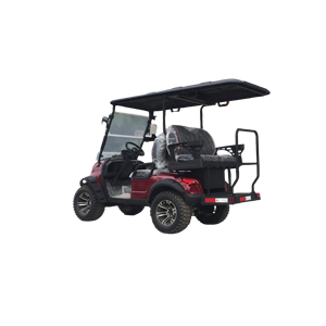 Mini voiture électrique tout-terrain à 4 places inspirée des motos, avec une grande garde au sol et un système de freinage sécurisé - Product Image 2