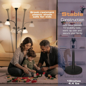 Lámpara de pie LED moderna minimalista para sala de estar, dormitorio, estudio, escritorio, luz de lectura - Product Image 3