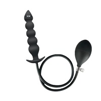 Plug anal gonflable extra large à cinq billes, jouet sexuel anal unisexe fait maison pour adultes, pour couple