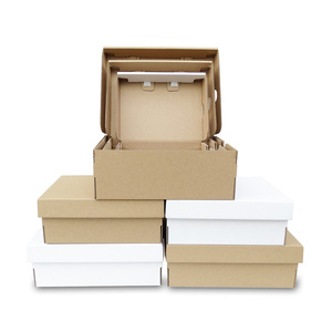 Caja de Embalaje de Zapatos Corrugada de Lujo con Logotipo Personalizado KAKA, con Ojales Metálicos, Plegable, de Cartón, para Guardar Zapatillas y Botas - Product Image 4