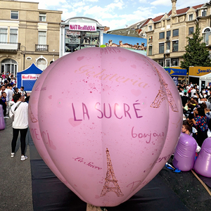 Nouvelle conception de poupée <span class=keywords><strong>gonflable</strong></span> en PVC en forme de grand cochon, mascotte d'<span class=keywords><strong>animal</strong></span> <span class=keywords><strong>gonflable</strong></span> de grande taille, mascotte d'activité de festival, mascotte de place publique - Product Image 6