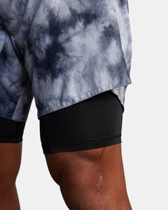2 in 1 da uomo <span class=keywords><strong>Micro</strong></span> Mesh <span class=keywords><strong>Shorts</strong></span> da allenamento da ginnastica da Jogger pantaloncini da uomo in poliestere ad asciugatura rapida mimetica - Product Image 4