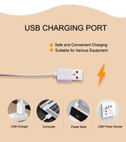 Lampe de chevet LED en acrylique à message effaçable à bas prix, lumière décorative blanche chaude alimentée par USB