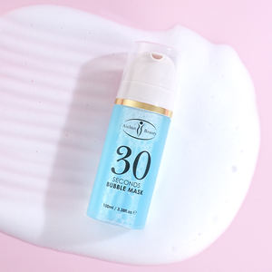 <span class=keywords><strong>Mascarilla</strong></span> Facial <span class=keywords><strong>de</strong></span> Burbujas con Ácido Hialurónico 30s con Escualano y Melocotón, Prebase <span class=keywords><strong>de</strong></span> Maquillaje, Hidratante Profunda, Reparadora <span class=keywords><strong>de</strong></span> la Piel, <span class=keywords><strong>Mascarilla</strong></span> Facial Iluminadora - Product Image 1