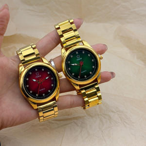 Reloj de Cuarzo de Lujo para Hombre NIAICE, con Esfera con Incrustaciones de Diamantes, Esfera Degradada, Reloj de Pulsera Casual y de Negocios - Product Image 4