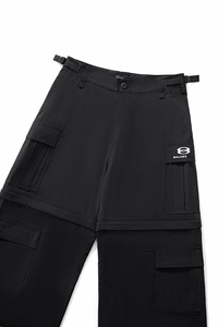 BALENC celana dan celana kargo multifungsi, celana kargo kualitas mewah dapat dilepas bahan kain Twill dengan pola lurus dan gaya Hip Hop - Product Image 3