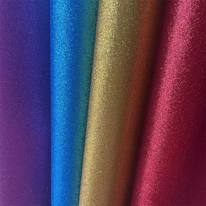 Nhà Máy Trực Tiếp Trang Trí 0.8Mm Long Lanh Long Lanh Bột, Bột Sáng Bóng PU Vải Da Cho Quần Áo Giày Nhà Dệt May - Product Image 1