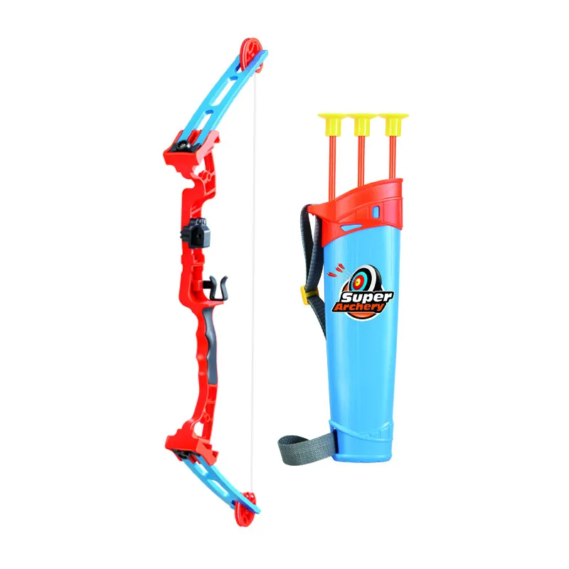 compound bow set real shooting game for kids with arrow carrier holder quiver bow and arrow for kids