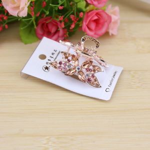 Pinza de Pelo Metálica con Diamantes de Imitación para Mujer, Uso Diario, Moda Primavera 2024, Joyería, Estilo Grip, Adorno para el Cabello - Product Image 2