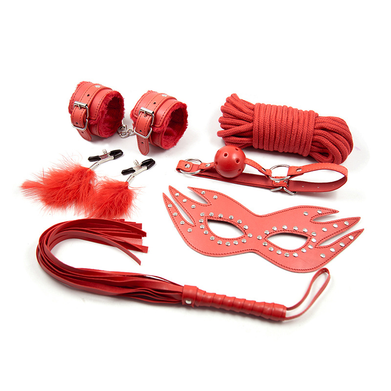 SM Bondage Game Play - Adult Ex Leather Sex Toys for Couples