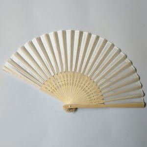 Ventilateur à main Logo Bambou Cadeau promotionnel Portable Personnalisé Imprimé Pliant Publicité Marque Cadeau d'affaires d'été - Product Image 4