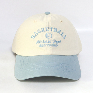 Gorras de Béisbol de Algodón de Seis Paneles, Estilo Casual Deportivo para Mujer, Diseño Nuevo, Logotipo Bordado Personalizado al por Mayor, Dos Tonos, Sin Estructura - Product Image 2