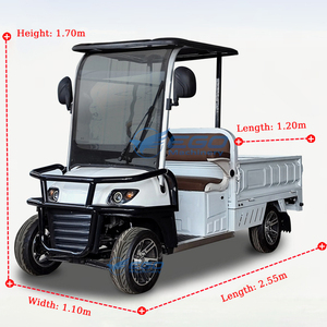 Golf Cart Golf Truck Minivan Electric Truck Electric Pickup Truck for Sale Club Car Chinese Golf Carts - Product Image 6