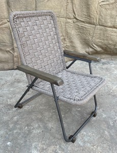 Silla de jardín de metal para exteriores hecha a mano, muebles de villas cómodos para el hogar, precio al por mayor - Product Image 2