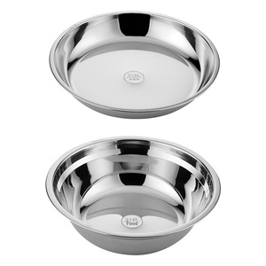 Ensemble <span class=keywords><strong>de</strong></span> bols mélangeurs en acier inoxydable 316, finition miroir, bord perlé, fond plat, emboîtables, ronds, qualité alimentaire, pour préparation culinaire - Product Image 5