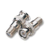 Conector tipo F a BNC macho a hembra, conector coaxial de TV