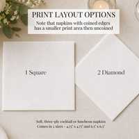 Serviettes de cocktail personnalisées pour chien, serviettes de cocktail personnalisées avec portrait d'animal de compagnie pour la décoration de bar de mariage