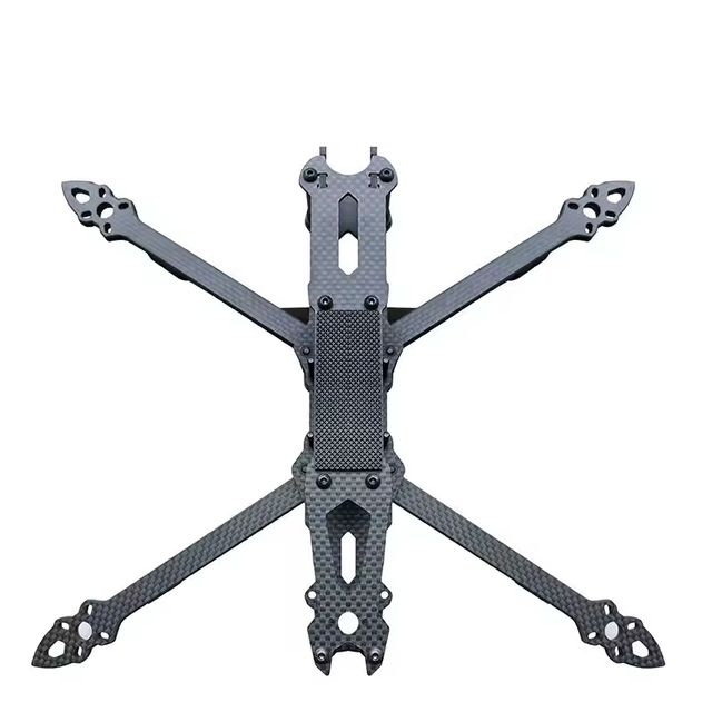 XL10 10-Inch Carbon Fiber FPV Drone Frame Kit 7mm Thick Arms Supports 2.5kg Payload for Long Flight & Heavy Load