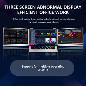Moniteur portable LED IPS de 15,6 pouces avec écrans doubles/triples et interface Type-C pour ordinateurs portables - Product Image 4