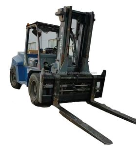 Montacargas Diésel Heli 100 Usado de 10 Toneladas con Motor Isuzu, Tracción 4x4, Mástil de Dos Etapas - Alto Rendimiento, Buena Calidad, Bajo Precio - Product Image 1