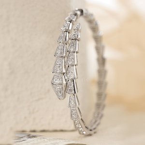 Pulsera de Cadena con Diamantes de Lujo para Mujer, Hecha a Mano en Plata de Ley 925, Joyería Fina Brillante, Regalo de Aniversario o Boda - Product Image 3