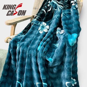 Tissu en flanelle bulle colorée Kingcason, 100 % polyester, doux pour la peau, chaud et confortable, personnalisable en usine pour vêtements - Product Image 3
