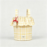 Sac de rangement multifonctionnel portable et imperméable pour bébé, grande capacité, organiseur de couches de voyage, sac de poussette