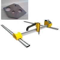 Machine de découpe CNC à double plasma et flamme JX1530 - Équipement de découpe portable pour plaques en acier au carbone et en acier inoxydable