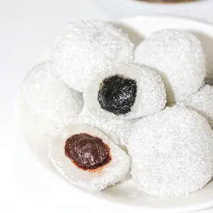 Mochi filled with red bean paste and sesame loved by all ages
