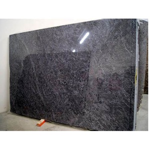 Dalles de granit bleu Bahama polies, écologiques, design moderne, pour usage hôtelier, dalles sans joint, coupées sur mesure, pierre foncée - Product Image 4
