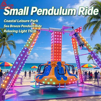 Manège à bascule pendulaire compact 6 places pour parc d'attractions, modèle 2026, en promotion