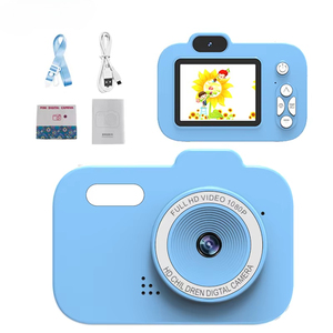 Mini appareil <span class=keywords><strong>photo</strong></span> numérique rétro pour enfants, dessin animé mignon, jeux intégrés, écran <span class=keywords><strong>de</strong></span> 2,4 pouces, fonctions <span class=keywords><strong>de</strong></span> faible luminosité en un clic, portable, cadeau <span class=keywords><strong>de</strong></span> Noël - Product Image 2